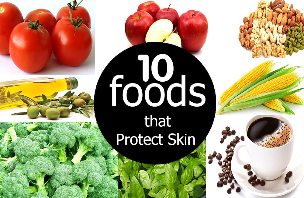 10 foods that will protect your skin